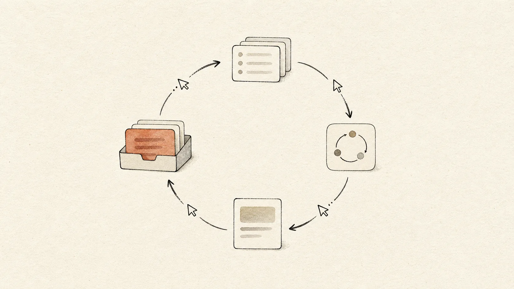 Illustration for Agent Loop Pattern