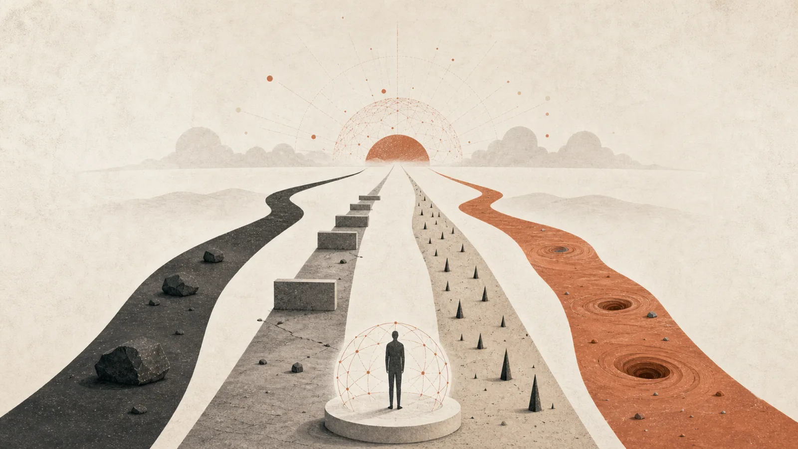 Illustration for AGI-to-ASI Pathways