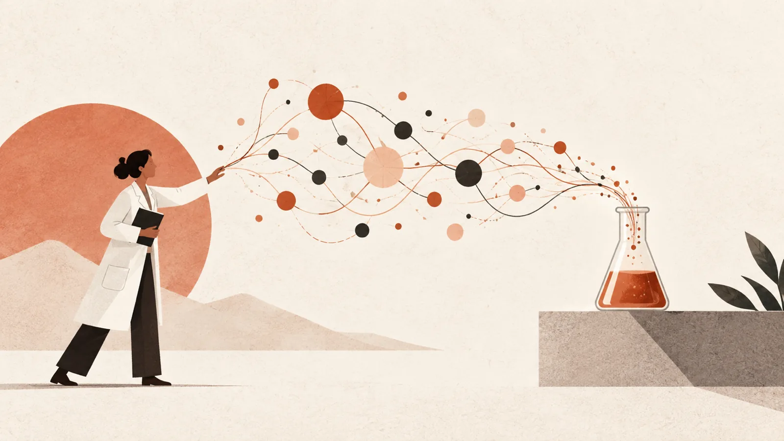 Illustration for AI Adoption in Scientific Work