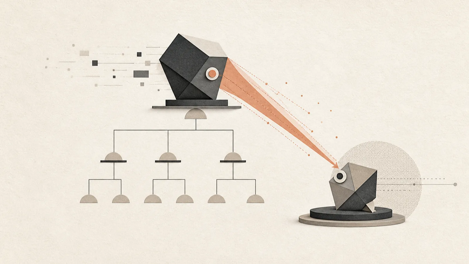 Illustration for AI-to-AI Coercion