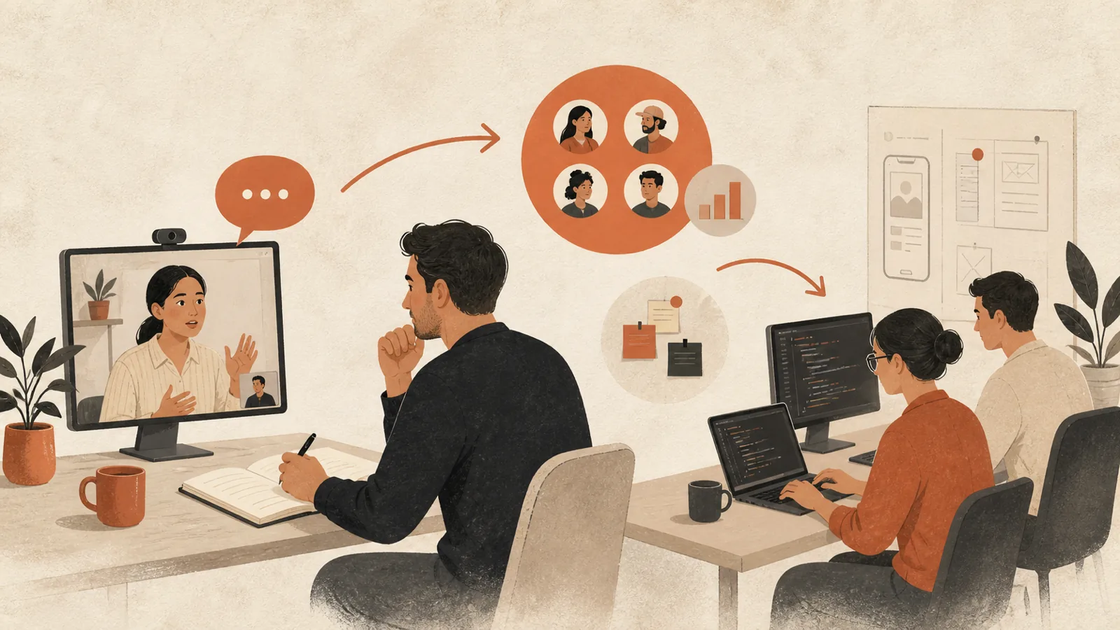 Illustration for Founder-Led Sales Discipline