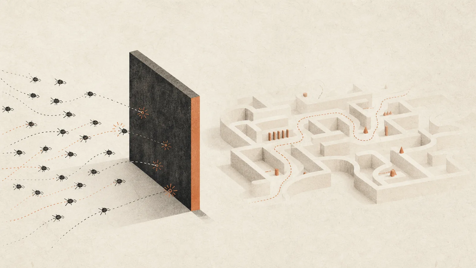 Illustration for Impossible, Not Tedious (Design Test)