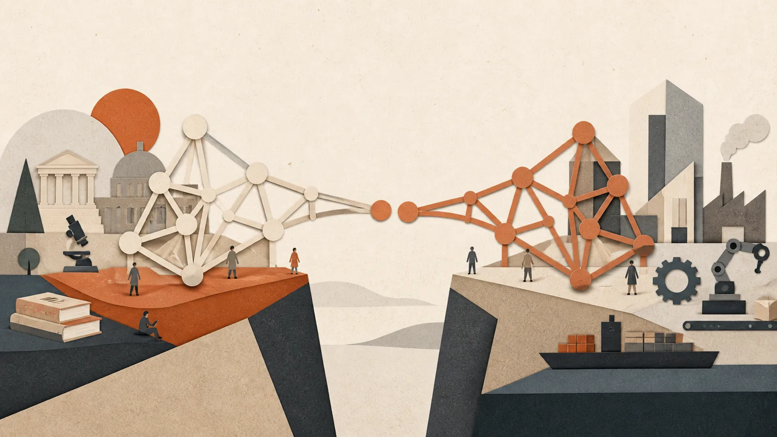 Illustration for Open Weights as Competitive Strategy