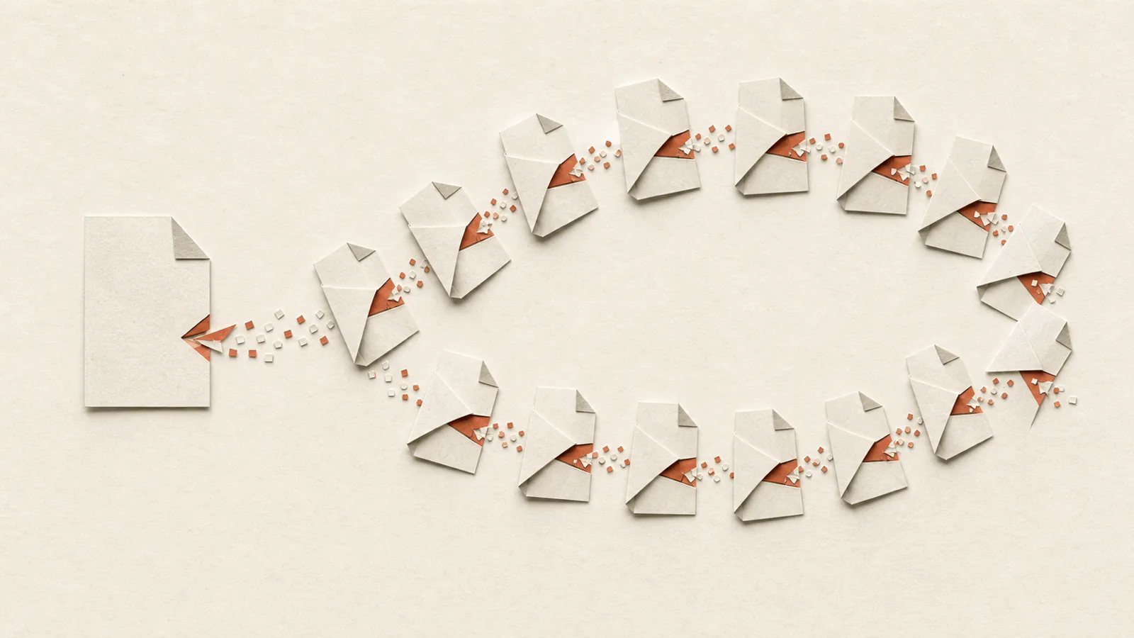 Illustration for Self-Propagating Prompt Injection (AI Worms)