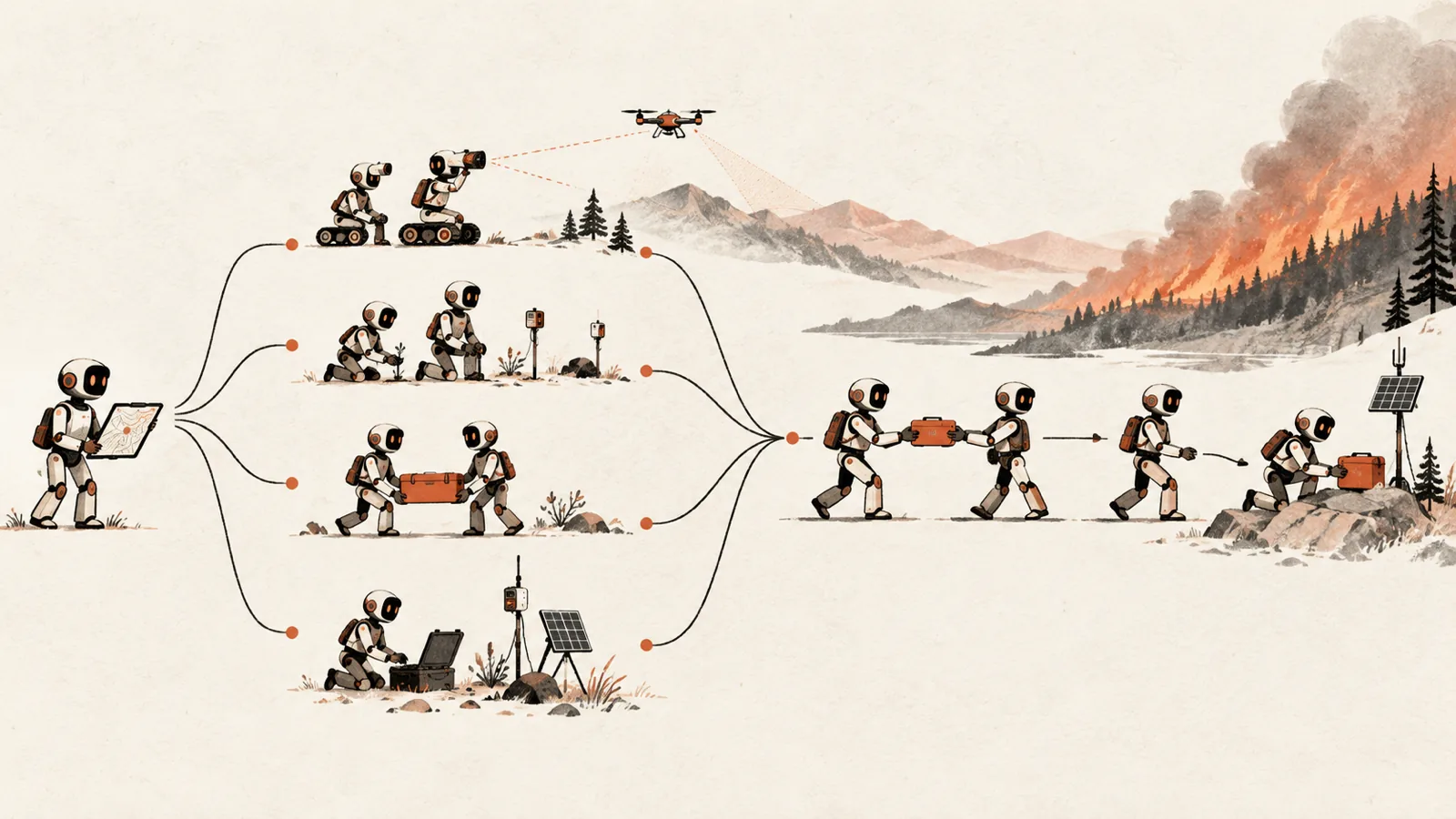 Illustration for Task-Specific Organizational Hierarchies