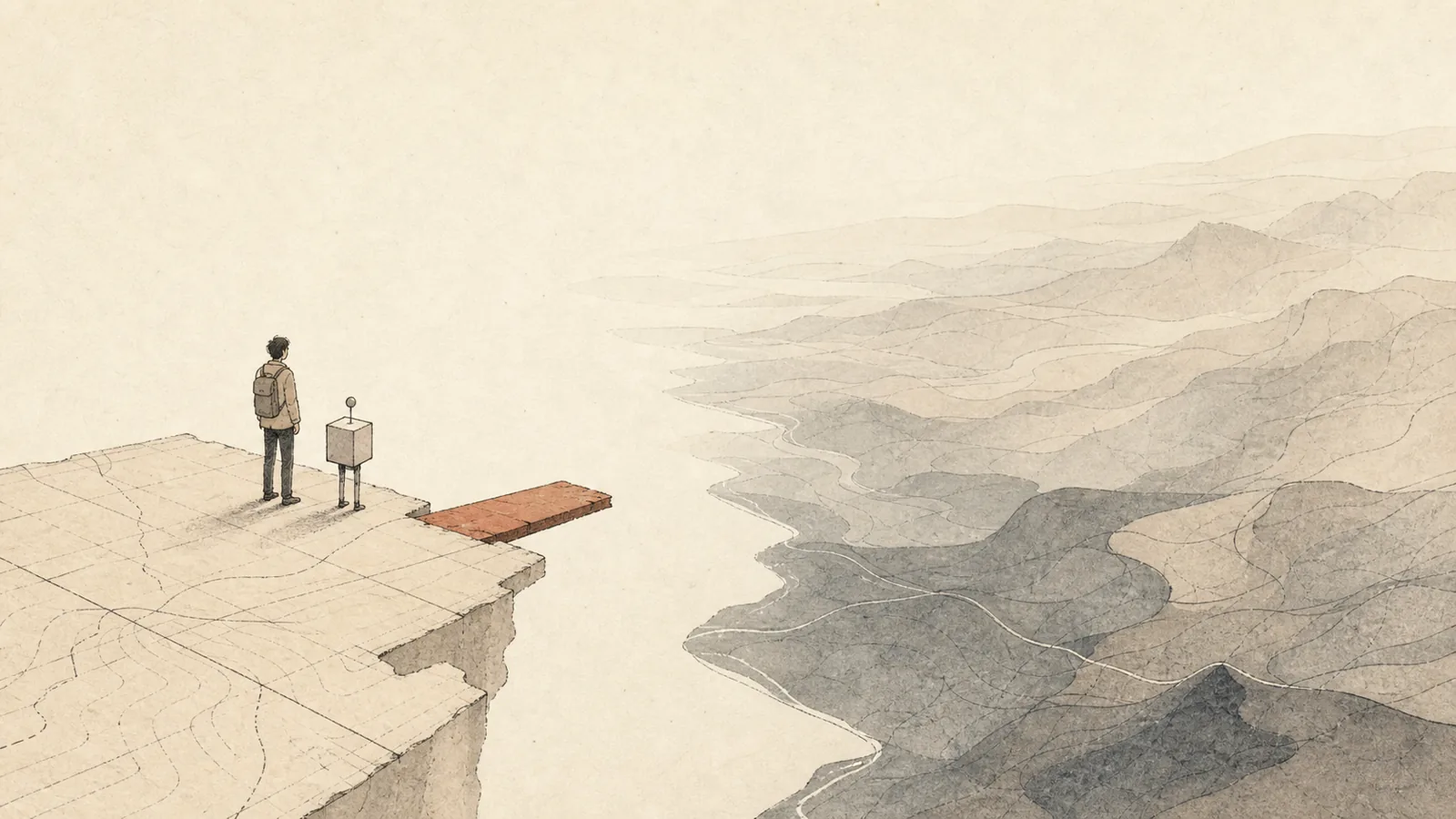 Illustration for Unknowns as the Agentic Bottleneck